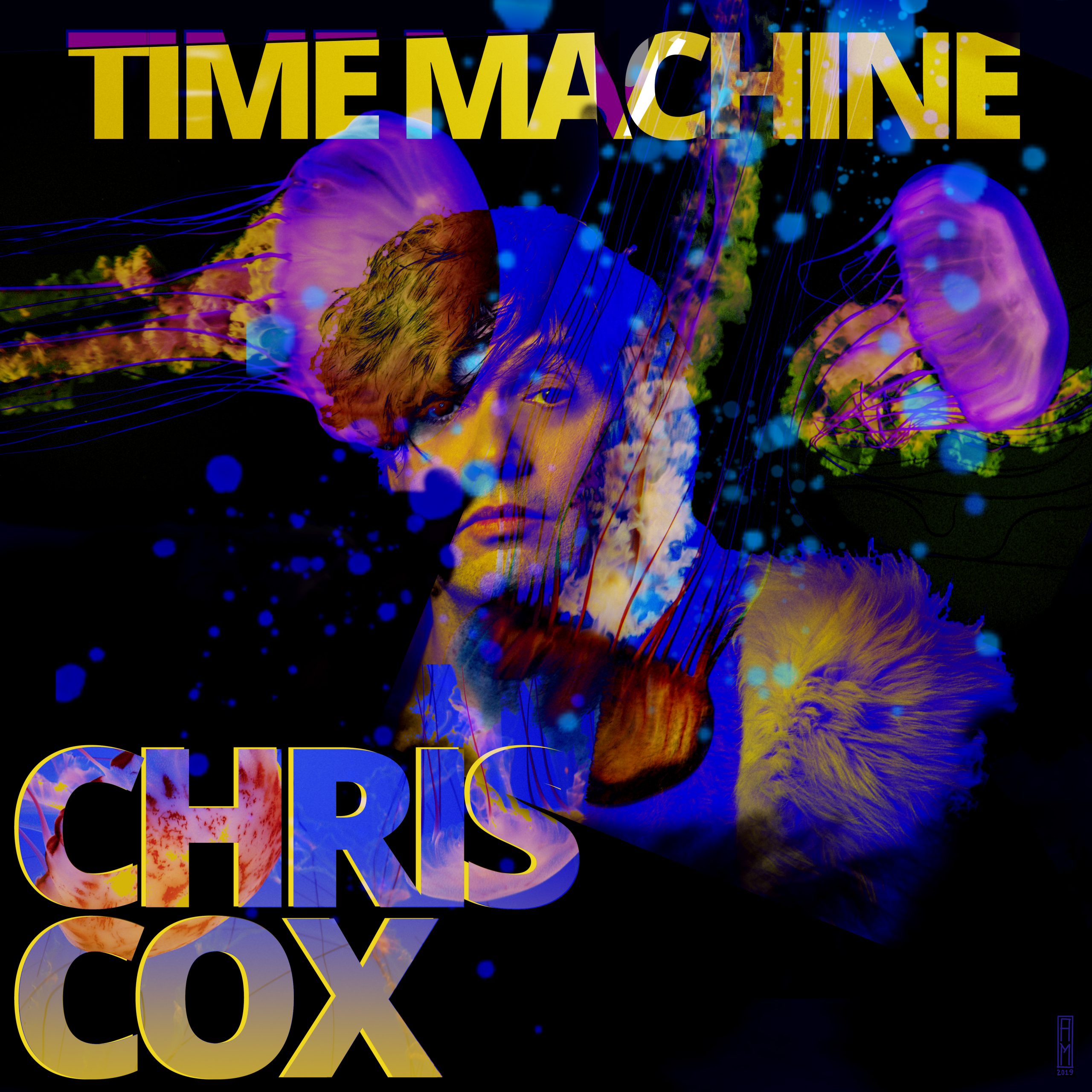 Album cover for Chris Cox "Time Machine"